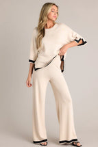 Beige (short sleeve) / S