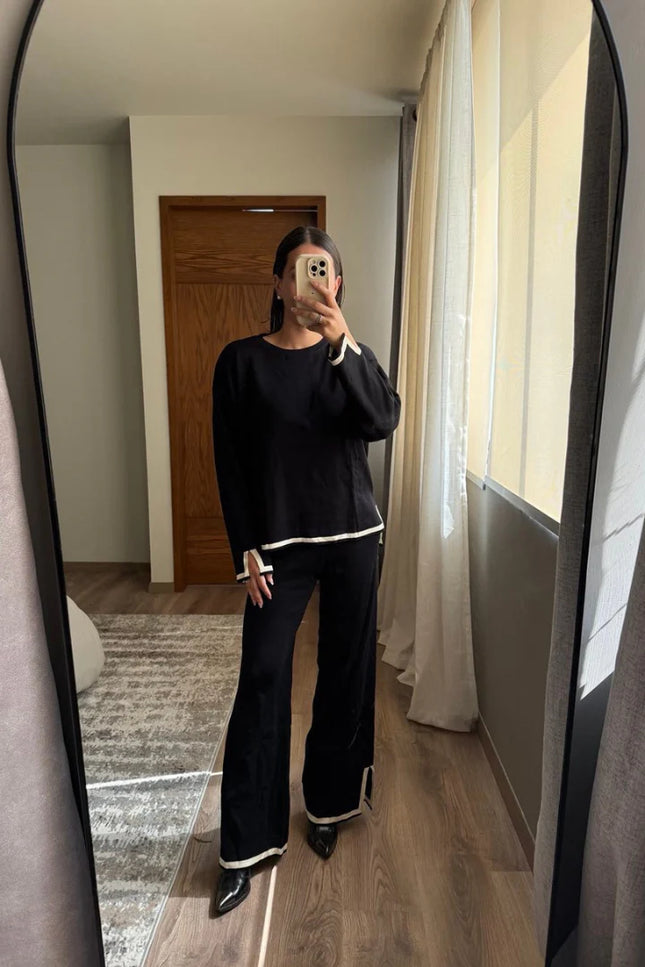 Knitted Two-Piece Set