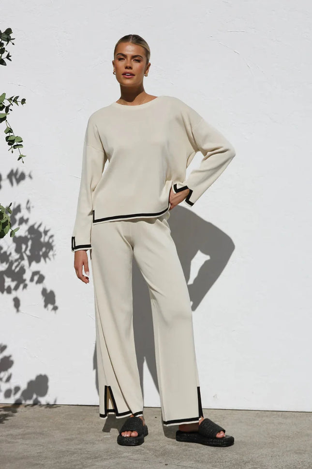 Knitted Two-Piece Set