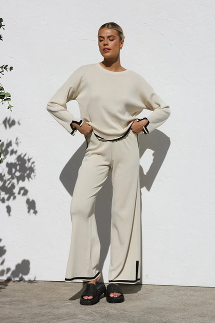 Knitted Two-Piece Set