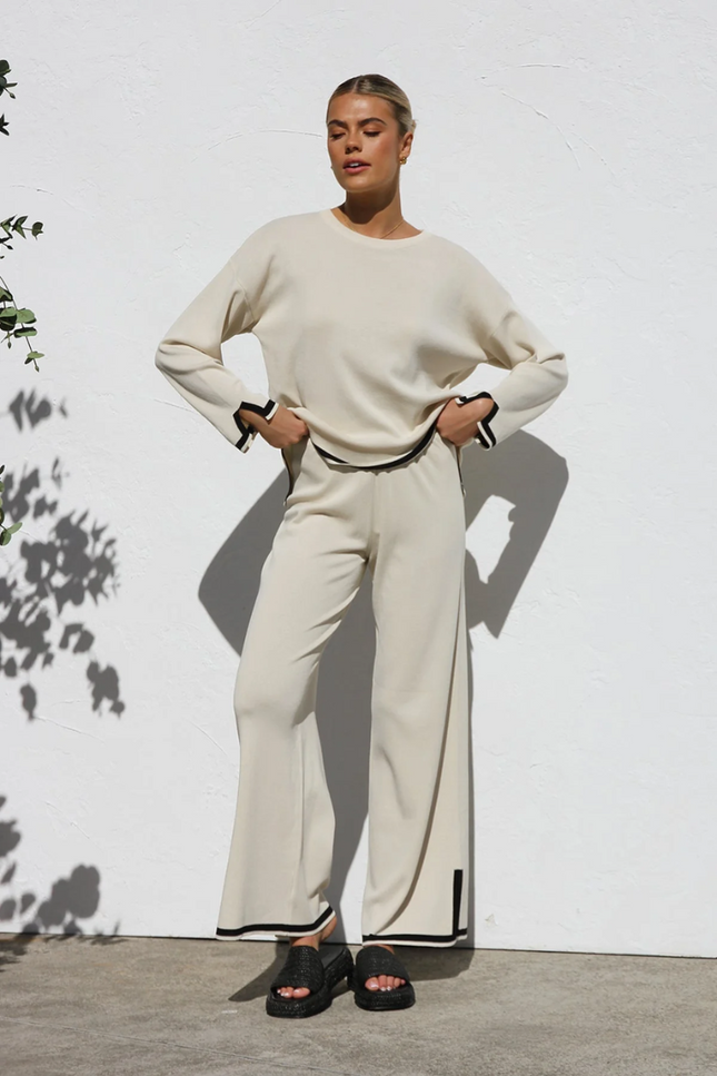 Knitted Two-Piece Set