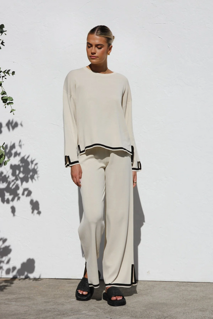 Knitted Two-Piece Set