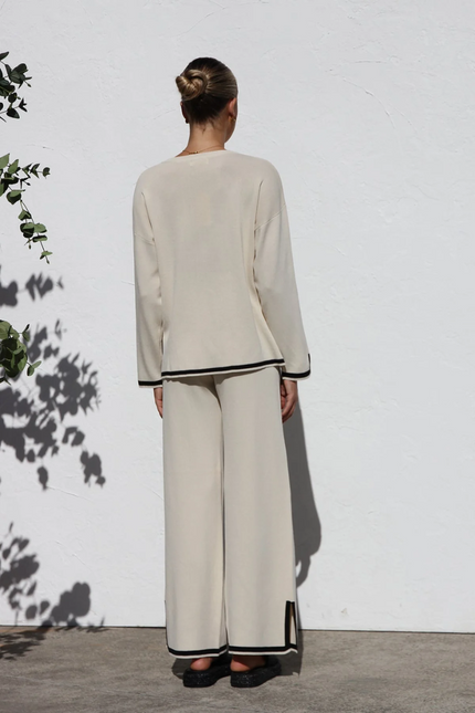 Knitted Two-Piece Set