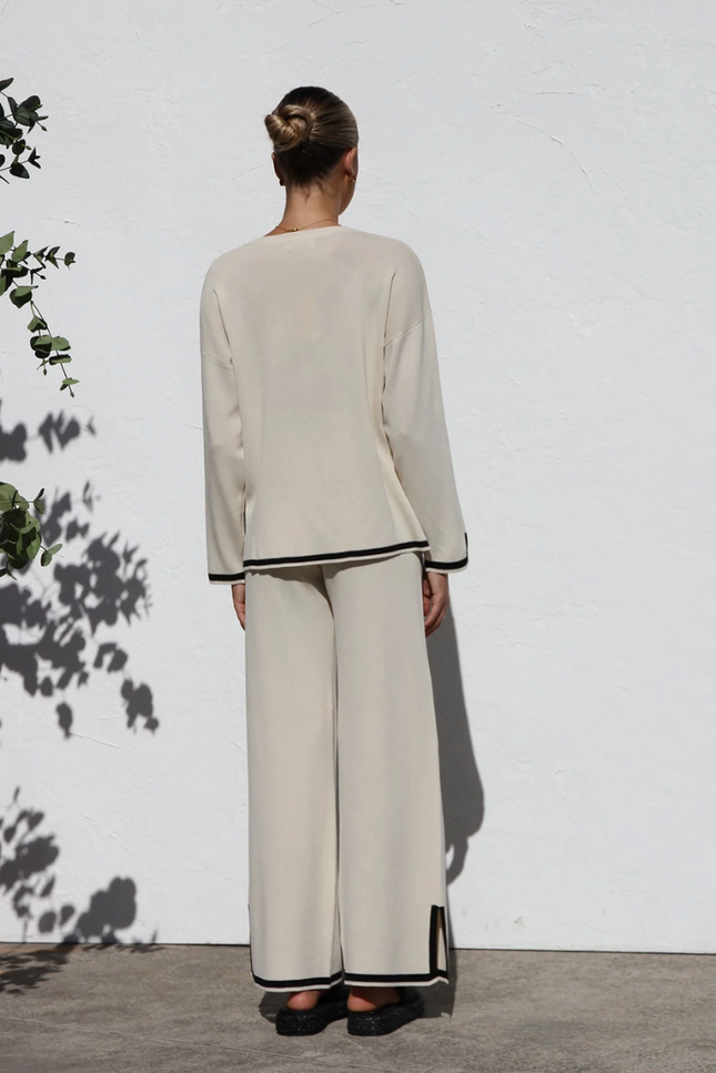 Knitted Two-Piece Set