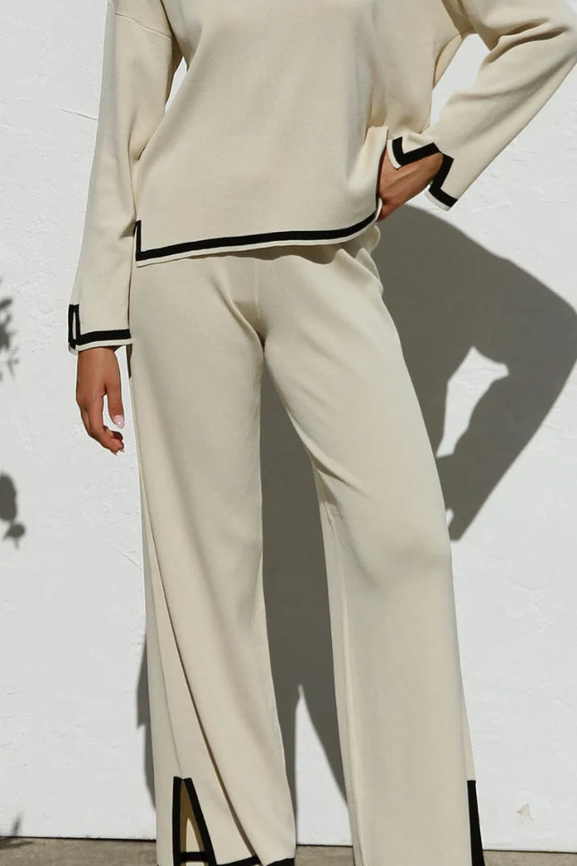 Knitted Two-Piece Set