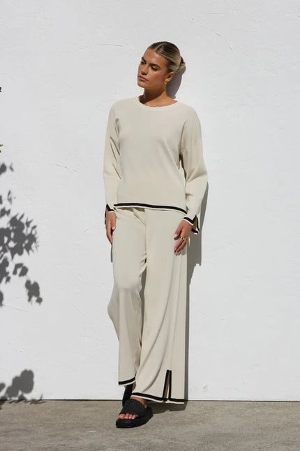 Knitted Two-Piece Set