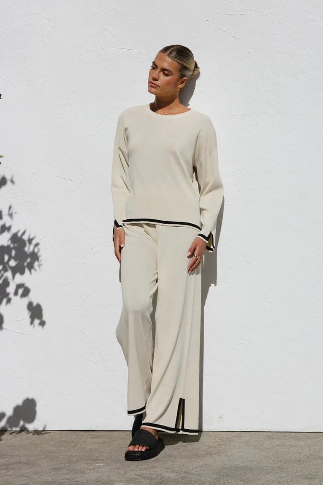 Knitted Two-Piece Set