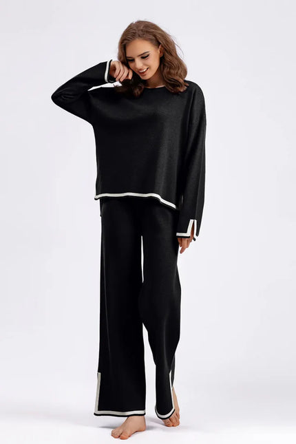 Knitted Two-Piece Set