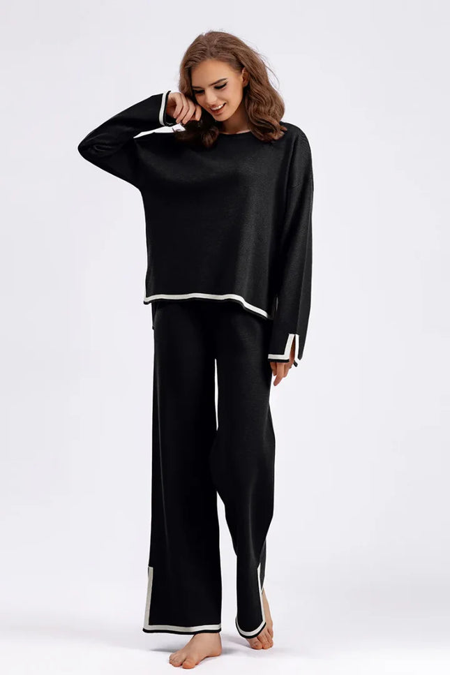 Knitted Two-Piece Set