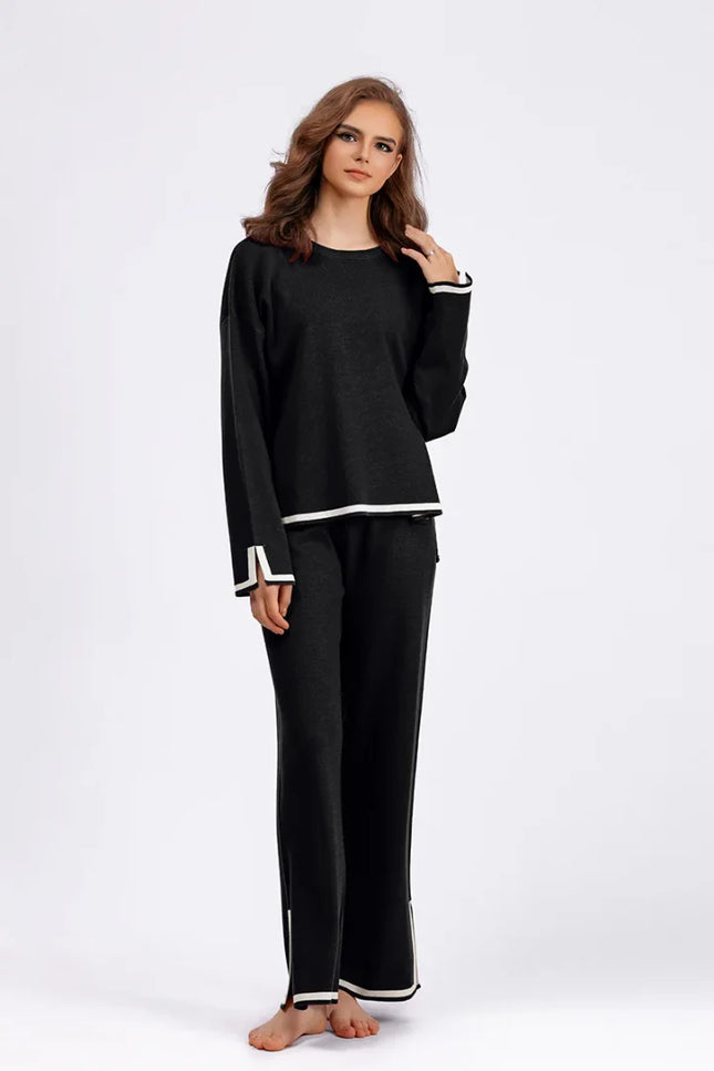 Knitted Two-Piece Set