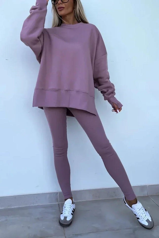 Two-Piece Knitted Lounge Set