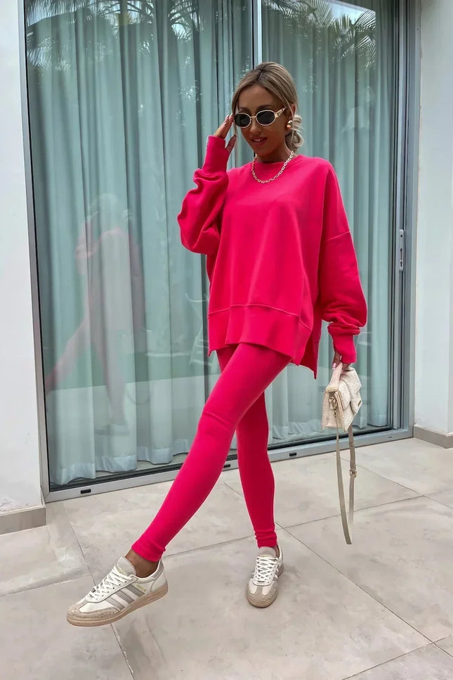 Two-Piece Knitted Lounge Set