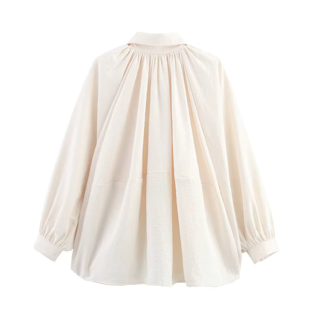 Oversized Pleated Jacket