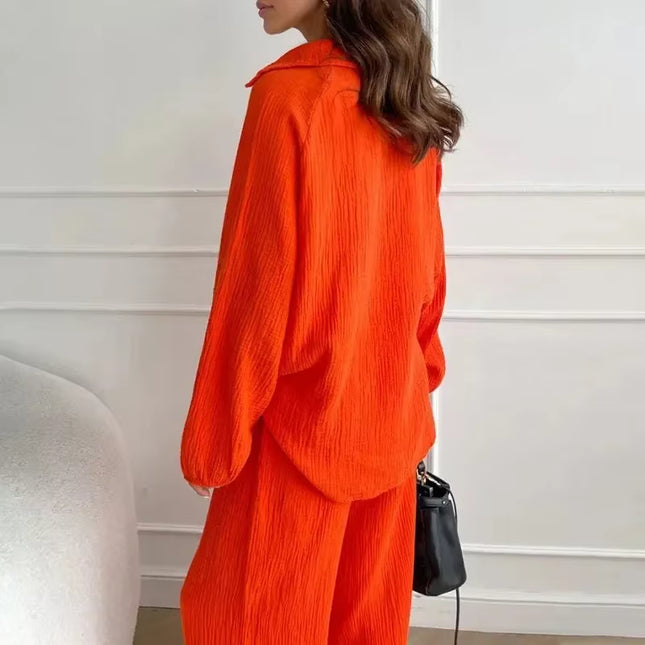 Relaxed Linen Two-Piece Set