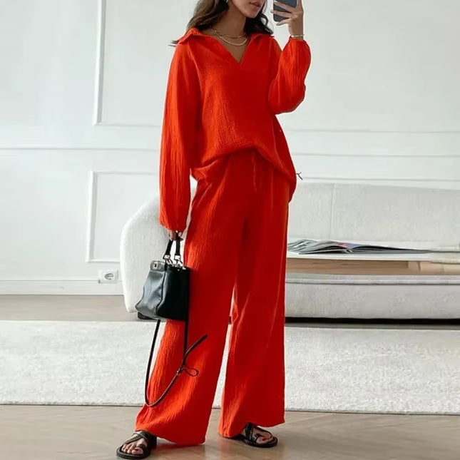 Relaxed Linen Two-Piece Set