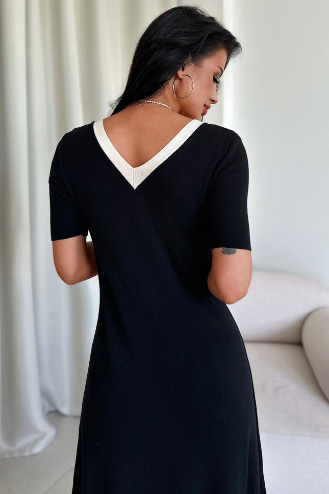 Bodycon Knit Maxi Dress