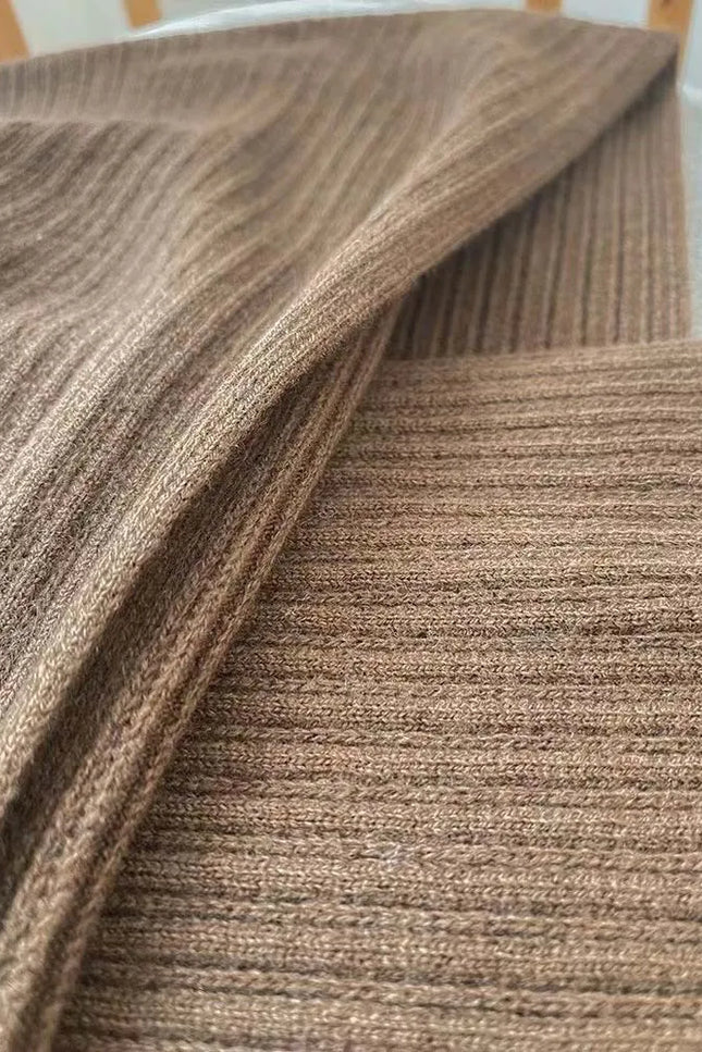 Elegant Bodycon Sweater Dress - One Size (S-L)