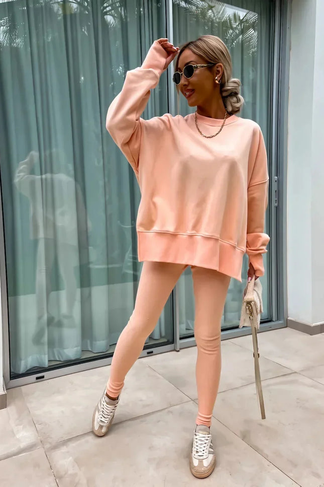 Two-Piece Knitted Lounge Set
