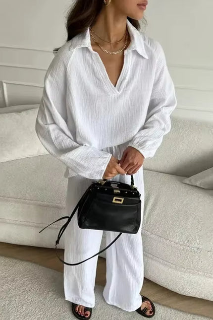 Relaxed Linen Two-Piece Set