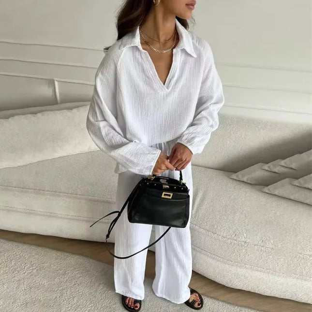 Relaxed Linen Two-Piece Set