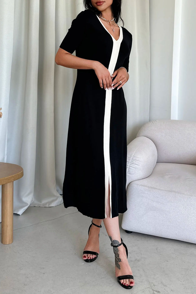 Bodycon Knit Maxi Dress