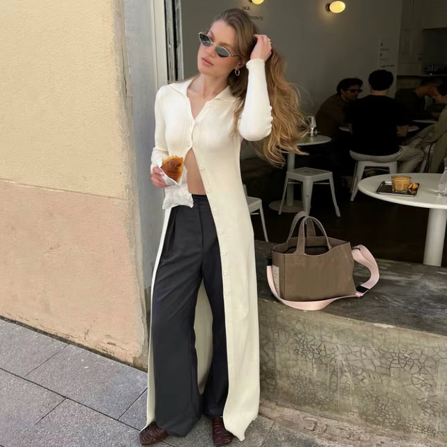 Longline Knit Cardigan