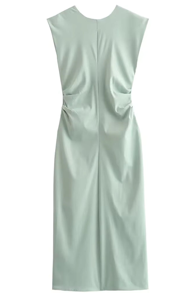Ruched Midi Dress