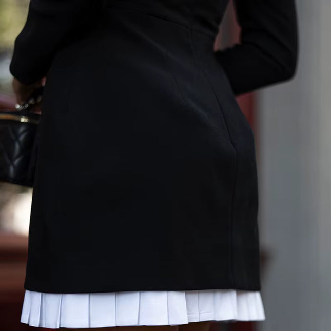 Square Neck Mini Dress