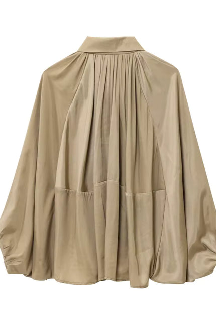 Oversized Pleated Jacket
