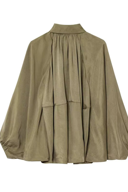 Oversized Pleated Jacket