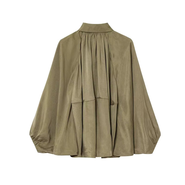 Oversized Pleated Jacket