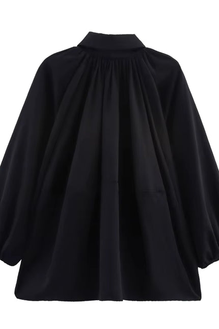 Oversized Pleated Jacket