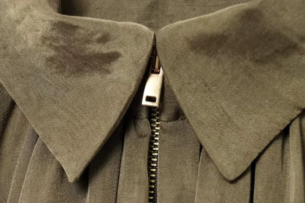 Oversized Pleated Jacket