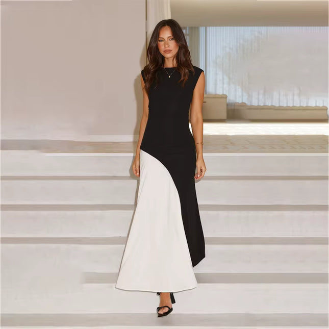 Colorblock Maxi Dress