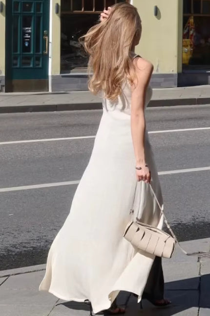 Sleeveless Knit Maxi Cardigan