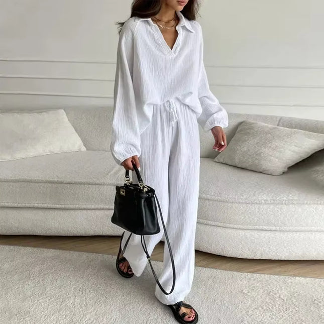 Relaxed Linen Two-Piece Set