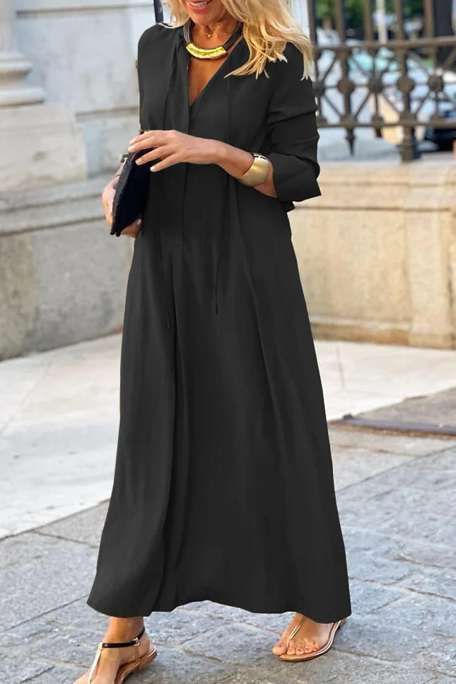 Casual Long Shirt Dress