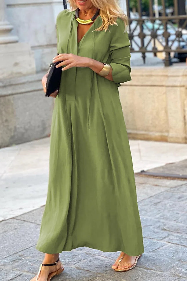 Casual Long Shirt Dress