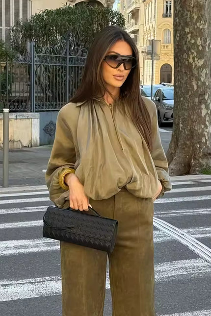 Oversized Pleated Jacket