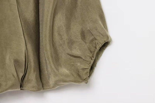 Oversized Pleated Jacket