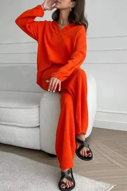 Relaxed Linen Two-Piece Set