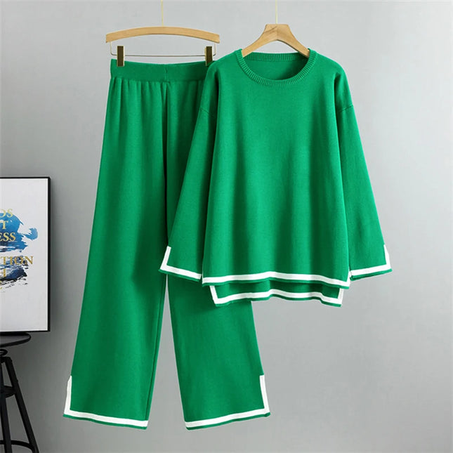 Knitted Two-Piece Set