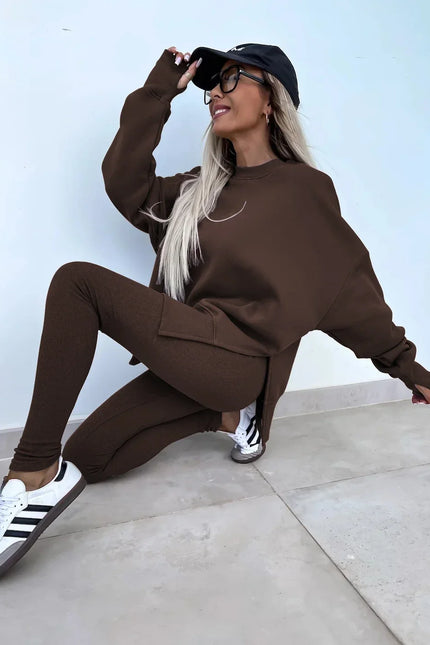 Two-Piece Knitted Lounge Set