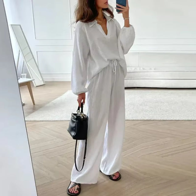 Relaxed Linen Two-Piece Set