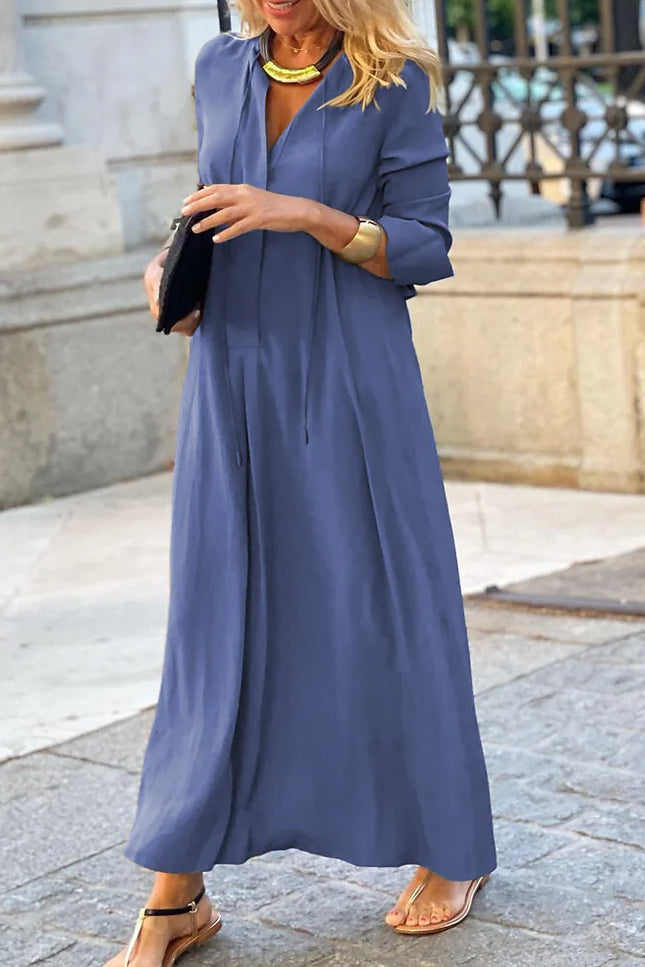 Casual Long Shirt Dress