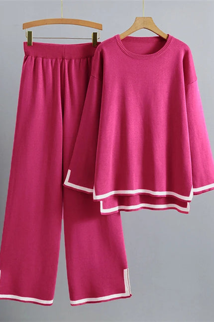 Knitted Two-Piece Set