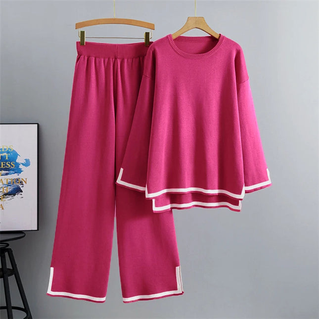 Knitted Two-Piece Set