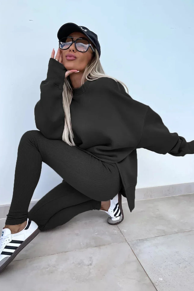 Two-Piece Knitted Lounge Set
