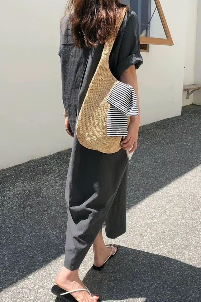 Effortless Loose Fit Shirt Dress